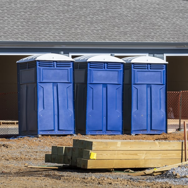 how do you ensure the portable toilets are secure and safe from vandalism during an event in Newcastle Washington